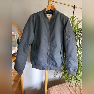 Vans Bomber Jacket, Powder Blue, Small Mens unisex